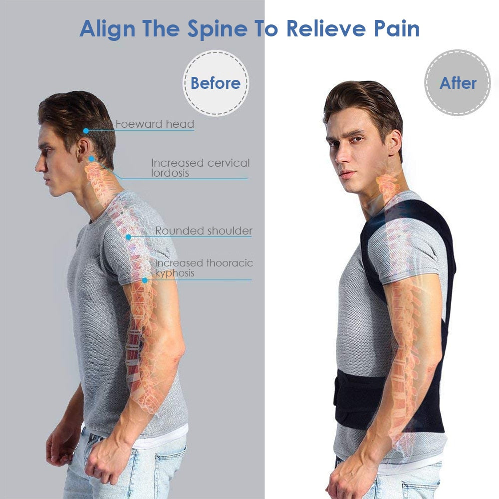 Spine Relief Back Brace for Better Posture